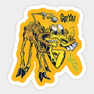 Funny Giraffe Sticker